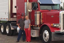 Valerie Johnson told us why her husband Bobby is the trucker she luvs.