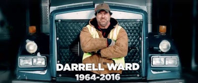One of the stars of “Ice Road Truckers” Darrell Ward died ina plane crash in 2016.