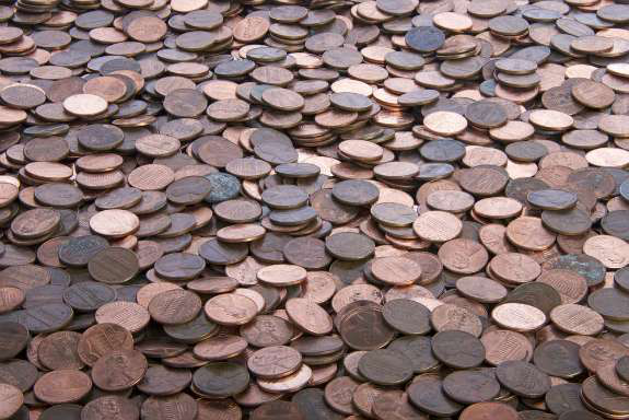 pennies