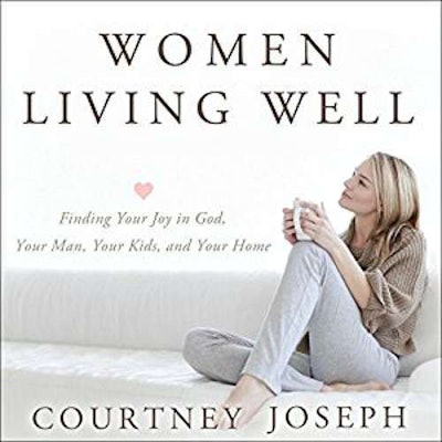 'Mommy-blogger Courtney Joseph is a cheerful realist. She tackles the challenge of holding on to vintage values in a modern world, starting with the keys to protecting our walk with God. No subject is off limits as she moves on to marriage, parenting, and household management. There is nothing more important than fostering your faith, building your marriage, training your children, and creating a haven for your family. Women Living Well is a clear and personal guide to making the most of these precious responsibilities.' $20.95