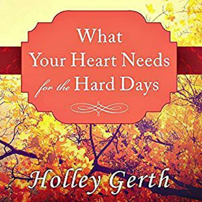 'In this uplifting audiobook, Wall Street Journal best-selling author Holley Gerth shares the strength, peace, and hope that come from knowing who God is, how much he cares for us, and why we can trust that he'll get us through whatever we may face. Each of the 52 devotions based on the Psalms will help weary women remember that God is faithful, we're all in this together, and there's a good plan for our lives.' $17.95