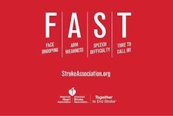 Use the F.A.S.T. method to recognize signs of stroke. (Image Courtesy of the American Stroke Association)
