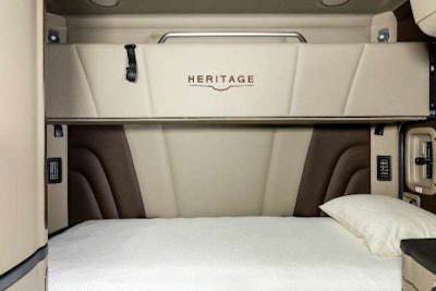 The Peterbilt 567’s sleeper