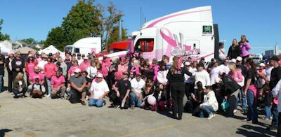 Canadian convoy raised funds for breast cancer research
