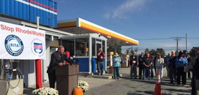 Anti-tolling gathering in Rhode Island (NATSO photo)