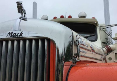 1963 Mack B-61 at the recent show in Lititz, Pennsylvania.