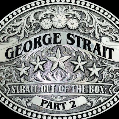 Cover art for George Strait’s “Strait Out of the Box: 2.” (Image Courtesy of MCA Nashville)