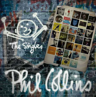 The cover art for Phil Collins’ “The Singles” collection. (Image Courtesy of Amazon)
