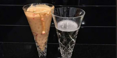 champagne-queso