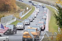 Rams at the Nurburgring in Germany