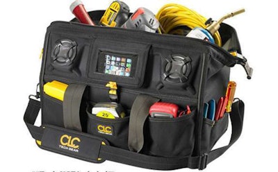 Custom Leathercraft Tech Gear 18” Megamouth Tool Bag