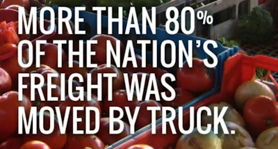 One of the images used by the trucking image campaign