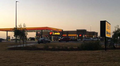 The new Love’s in Angleton, Texas