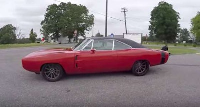 A 830 WHP “Mayhem” 1969 Dodge Charger that “The Smoking Tire” test drove in December.