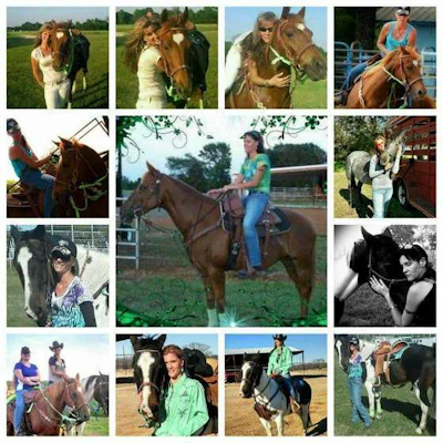 Sparks with her horses. (Image Courtesy of Yvette Sparks)