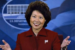 Elaine Chao was approved by the Senate to be Secretary of Transportation
