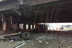 Wayne Township Fire Department photo of crash on I-465