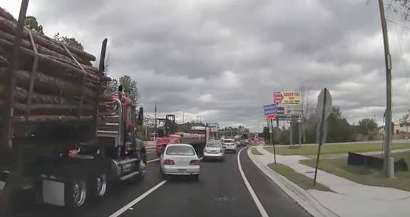 Log Truck Accident