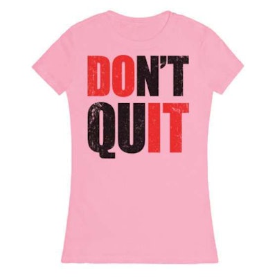 Sold by Look Human for $19. Available in pink of white. Comes in five sizes: Small, Medium, Large, X-Large, 2X-Large.