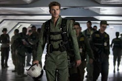 Independence Day: Resurgence stars Liam Hemsworth, pictured, as well as Jeff Goldblum. (Image Courtesy of 20th Century Fox)