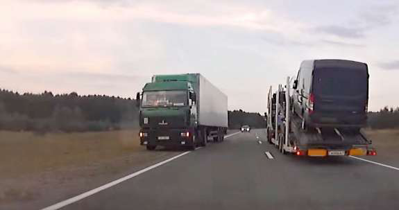 Belarus Truck Chase