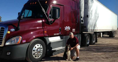 Company driver Teddy Pawelek