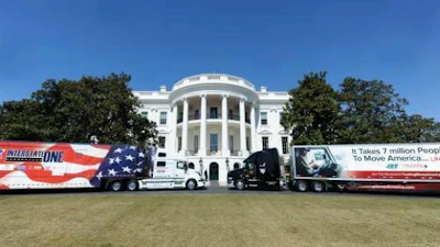 Trucking goes to the White House (ATA photo)