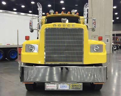 A Dodge Big Horn on display at MATS.