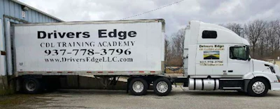 Drivers Edge truck parked