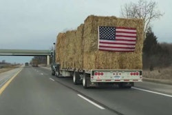 A truckload of hay from Michigan (From Michigan Farm Bureau video)