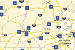 Truck Parking USA relies on drivers to help identify parking spaces.