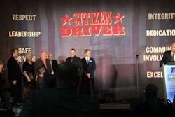 Winners of the 2017 TA/Petro Citizen Driver awards