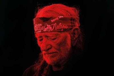 Willie Nelson on the cover of his new album, “God’s Problem Child.”
