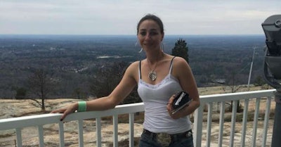 Daisy Delaney at Stone Mountain in Georgia.