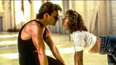 Patrick Swayze and Jennifer Grey in “Dirty Dancing”
