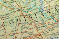 Louisiana map