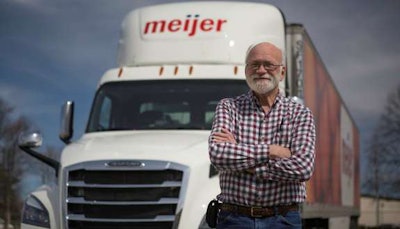 Meijer fleet driver Paul Strodtbeck