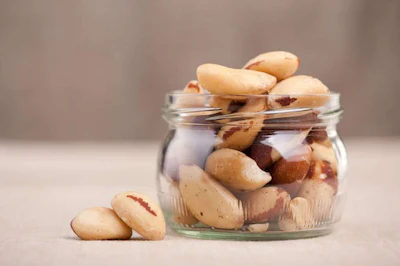 Brazil nuts have a high concentration of selenium, which has been shown to boost your mood. Eating four grams will provide more than 100 percent of the recommended daily intake.