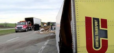 Accident Tuesday on U.S. 35 in Jackson, Ohio
