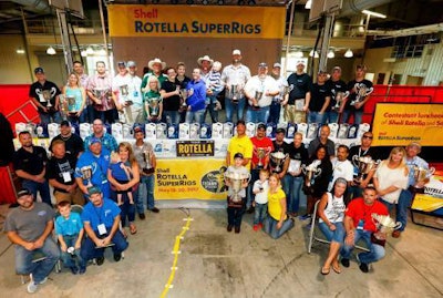 All of the winners at the 2017 Shell ROTELLA SuperRigs