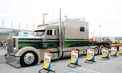 Best of Show 2nd Runner Up $2,000 from Shell ROTELLA and $2,000 from MAC Trailer Kenneth...