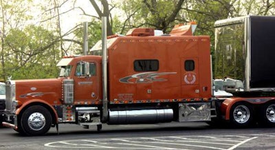 One of the trucks at last year’s make-A-Wish Convoy in Lancaster, Pennsylvania