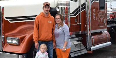 Kenny Graber and his wife, Kim, and their daughter, McKenzie.
