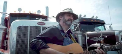 Paul Marhoefer performing “Elloree” at the Mid-America Trucking Show in Louisville.