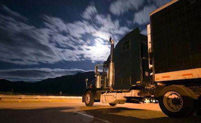 Truck At Night