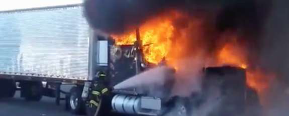 truck-fire
