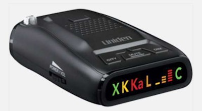 Uniden DFR1 radar detector