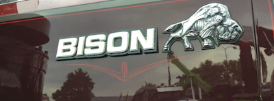 Bison truck logo