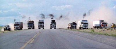 Scene from the movie “Convoy”