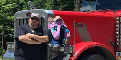 Danny Johnson and Elmer the Elephant (Image Courtesy of Danny Johnson)